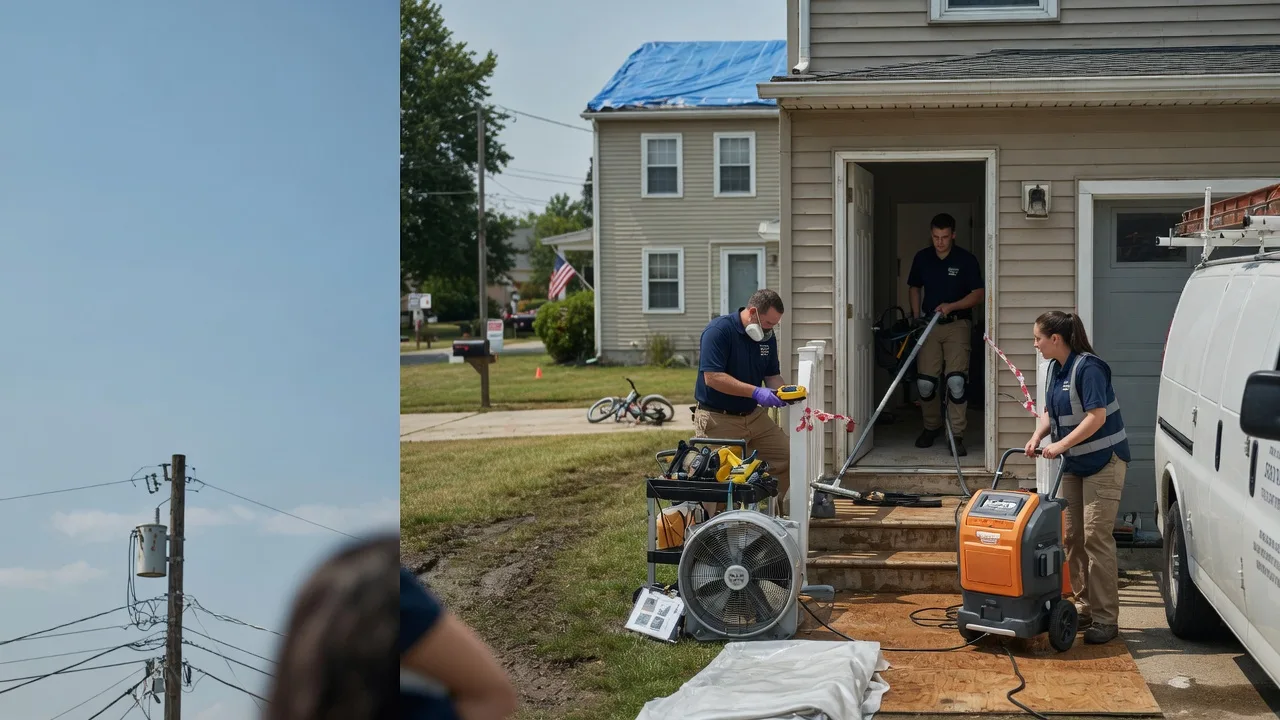 Water Damage Repair in Kilbourne, IL near me